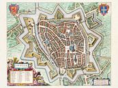 Plattegrond Zwolle - 1649 van Bibliotheek Beeld thumbnail