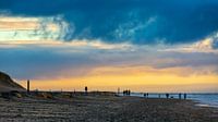 Zonsondergang bij Paal 9 op Texel van Texel eXperience thumbnail