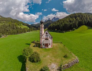 Kirche St. Johann in Ranui, Villnoss Tal, Sankt Magdalena, Südtirol - Alto Adige, Italië