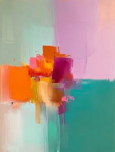 Farbenfroh, modern und abstrakt