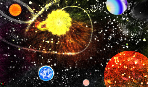 Universe, Galaxy, SuperSonic, Solar System, Ursa Major