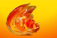 Geel Oranje Vuur Explosie 2 Gedetailleerd van Alice Berkien-van Mil thumbnail