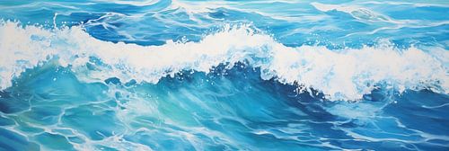 Meereskunst | Blaue Wellen