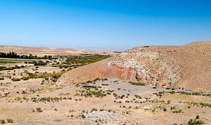 Iran : paysage entre Sar'eyn et Tabriz