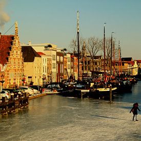 Leiden in winter (ii) by Stefan van Dongen