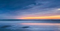 Zonsondergang op  het strand van Koos de Wit thumbnail