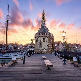 Sonnenuntergang in Hoorn von Costas Ganasos