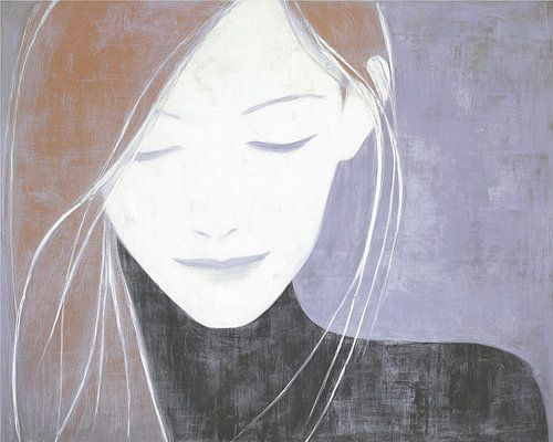 Frauengesicht | Sanftes Lächeln