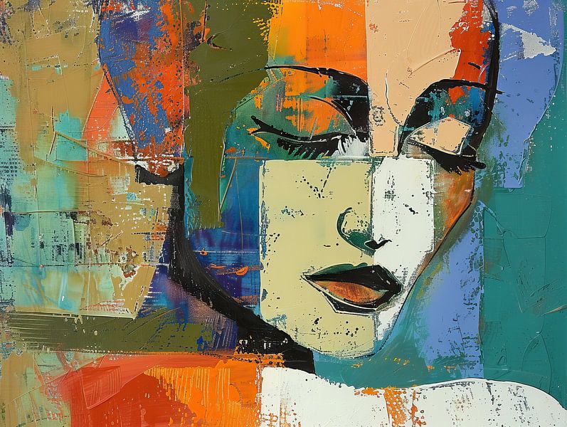 Woman work by Abstract Painting