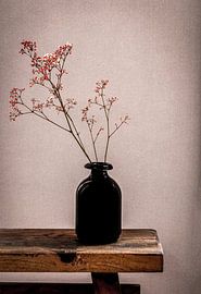 Stilleben-Vase mit Gipsgras von By Marjolein Design