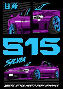 Nissan Silvia S15 JDM Auto van Adam Khabibi