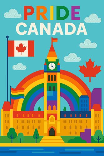 Trots Canada Illustratie