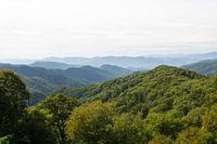 Lookout in the Great Smoky Mountains