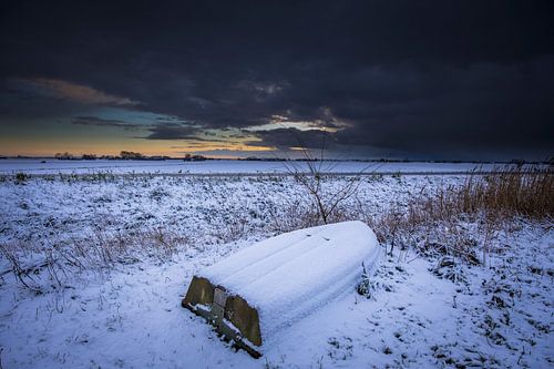 Boot im Winter von peterheinspictures
