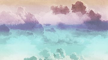Zomerse Regenboog Wolken van Jacob von Sternberg Art