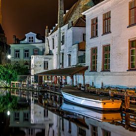 Brugge tijdens de nacht van Karl Smits