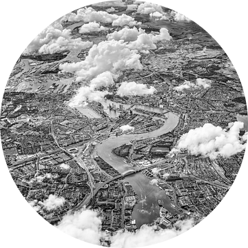 Luchtfoto Rotterdam van Martijn Kort
