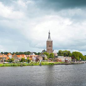 Stadtbild Hasselt in Overijssel, Niederlande von Maarten Pietersma