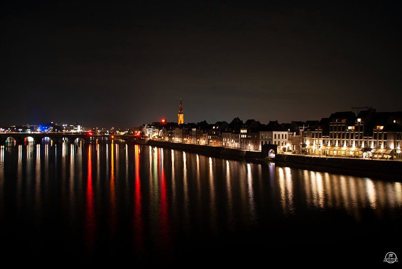 Maastricht bei Nacht von Juurd Beijer Photography