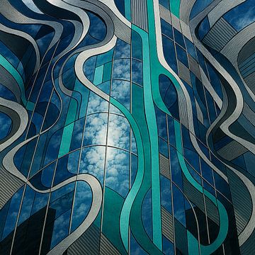 futuristic architecture, by Karl-Heinz Lüpke