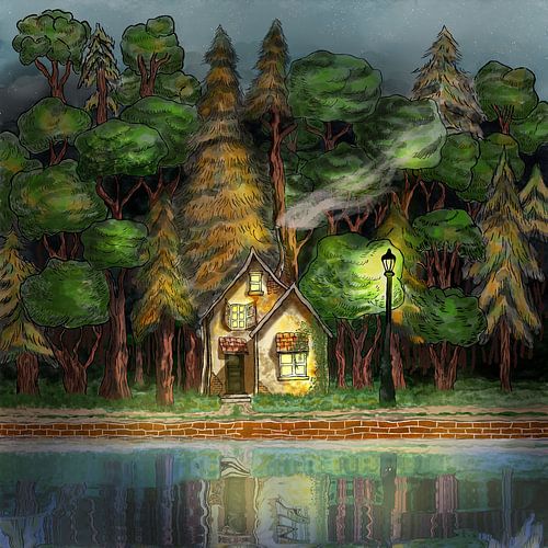 Whispers of Light in the Enchanted Forest