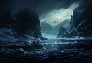 Mystische Wasserlandschaft