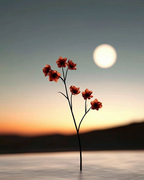 Unendlicher Raum von fernlichtsicht