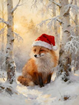 Weihnachten unter den Birkenbäumen - Fuchs