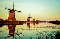 Windmills in Kinderdijk / Netherlands