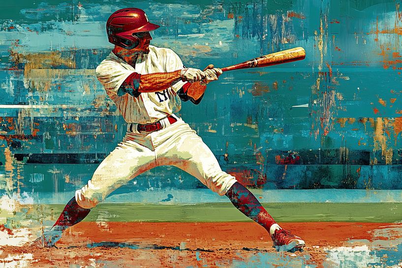 Baseball | Joueur de baseball par OMG Art