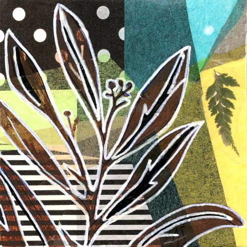 artistieke achtergrond collage