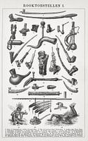 Vintage-Gravur Smokers I