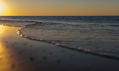 Schiermonnikoog - Sunset at the beach