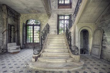 Urbex - Stairs by Angelique Brunas