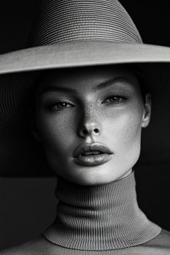 Elegant woman in modern style by Poster Art Shop