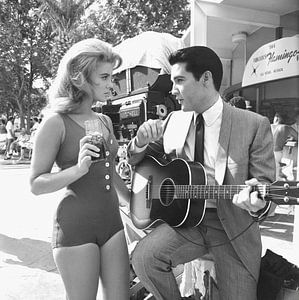 Elvis Presley and Ann-Margret by Bridgeman Images