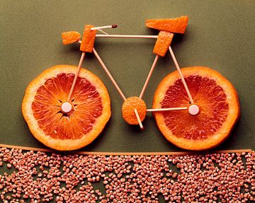 Vélo orange 11122988 sur BeeldigBeeld Food & Lifestyle