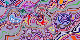 Farbexplosion – Luxus in Modern Art