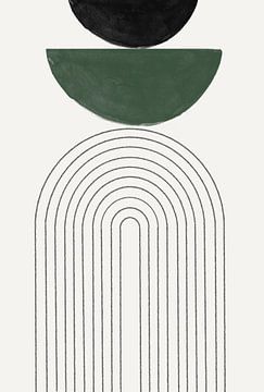 Gewölbte Geometrie von THE MIUUS STUDIO