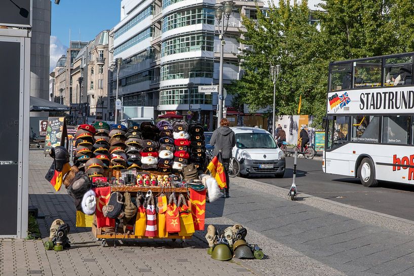 Berlin - souvenir stand at Checkpoint Charly by t.ART