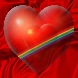 Those who still carry a heart in their hearts feel "rainbows" by Segaspics