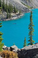 Kano op Moraine Lake, Canada