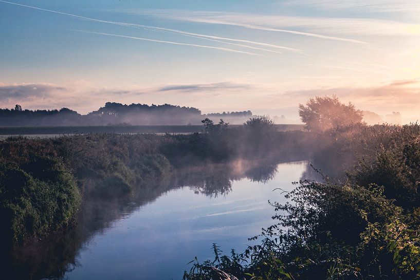 Sonnenaufgang im Demer-Tal - Langdorp von Daan Duvillier | Dsquared Photography