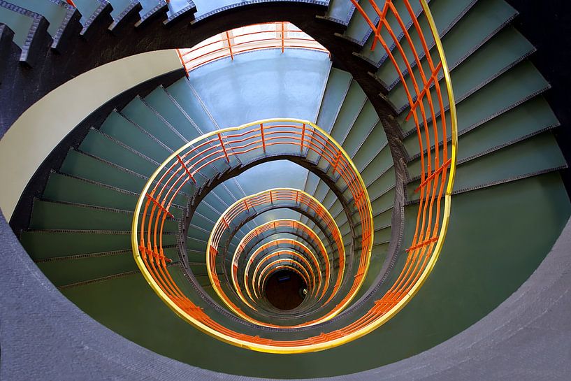 Escaliers Kontuhaus Hambourg par Patrick Lohmüller