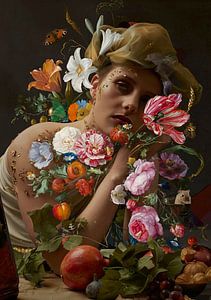 Stilleven bloemen van Gisela- Art for You