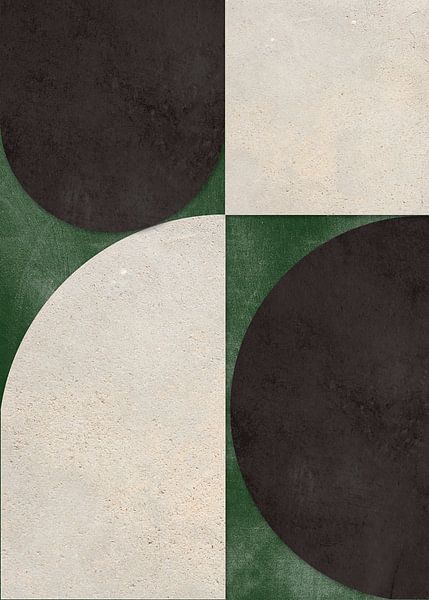 TW living - Abstract LUIS green von TW living