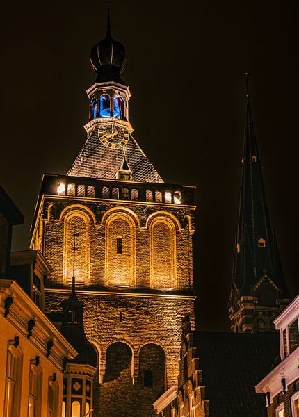 De binnenpoort in de Nederlandse stad Culemborg van Rick van de Kraats