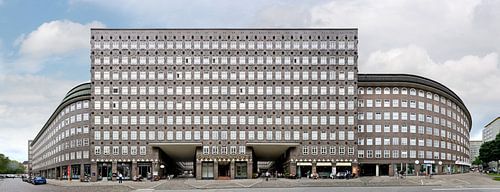 Hamburg Sprinkenhof Straatlijn