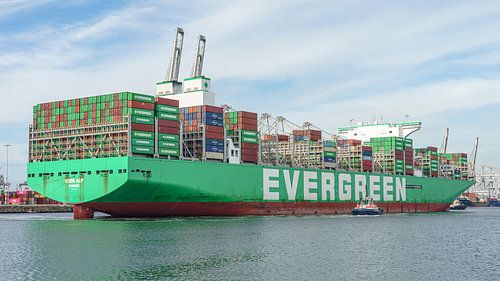 Containerschip EVER ALP van Evergreen Marine.
