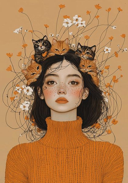 L'amour des chats par Bianca ter Riet